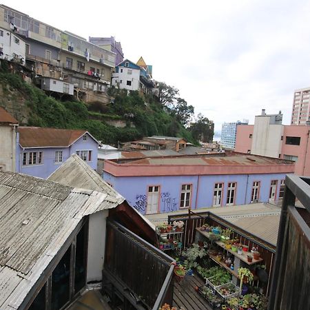 La Casa Del Puerto, Hostal Cultural, Cerro Alegre Вальпараисо Экстерьер фото