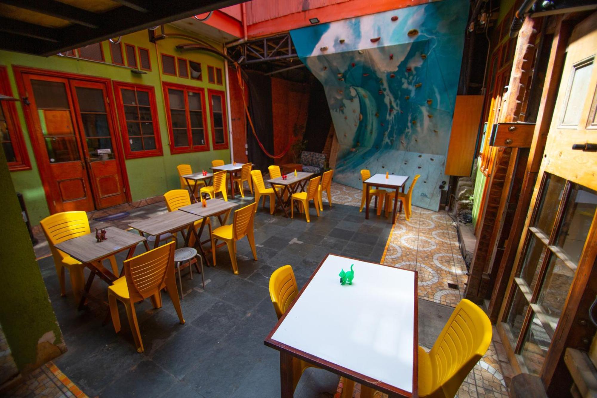 La Casa Del Puerto, Hostal Cultural, Cerro Alegre Вальпараисо Экстерьер фото