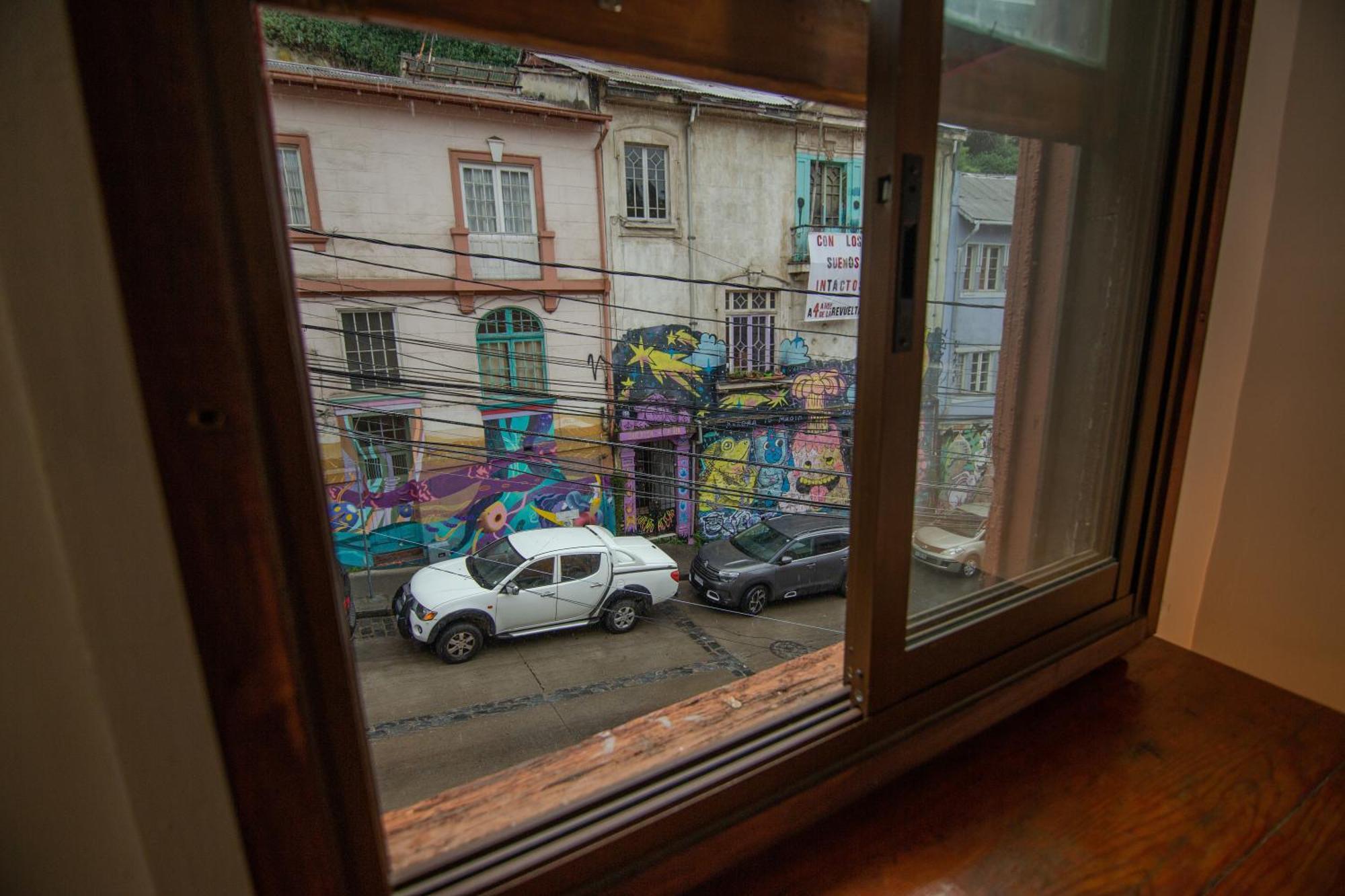 La Casa Del Puerto, Hostal Cultural, Cerro Alegre Вальпараисо Экстерьер фото