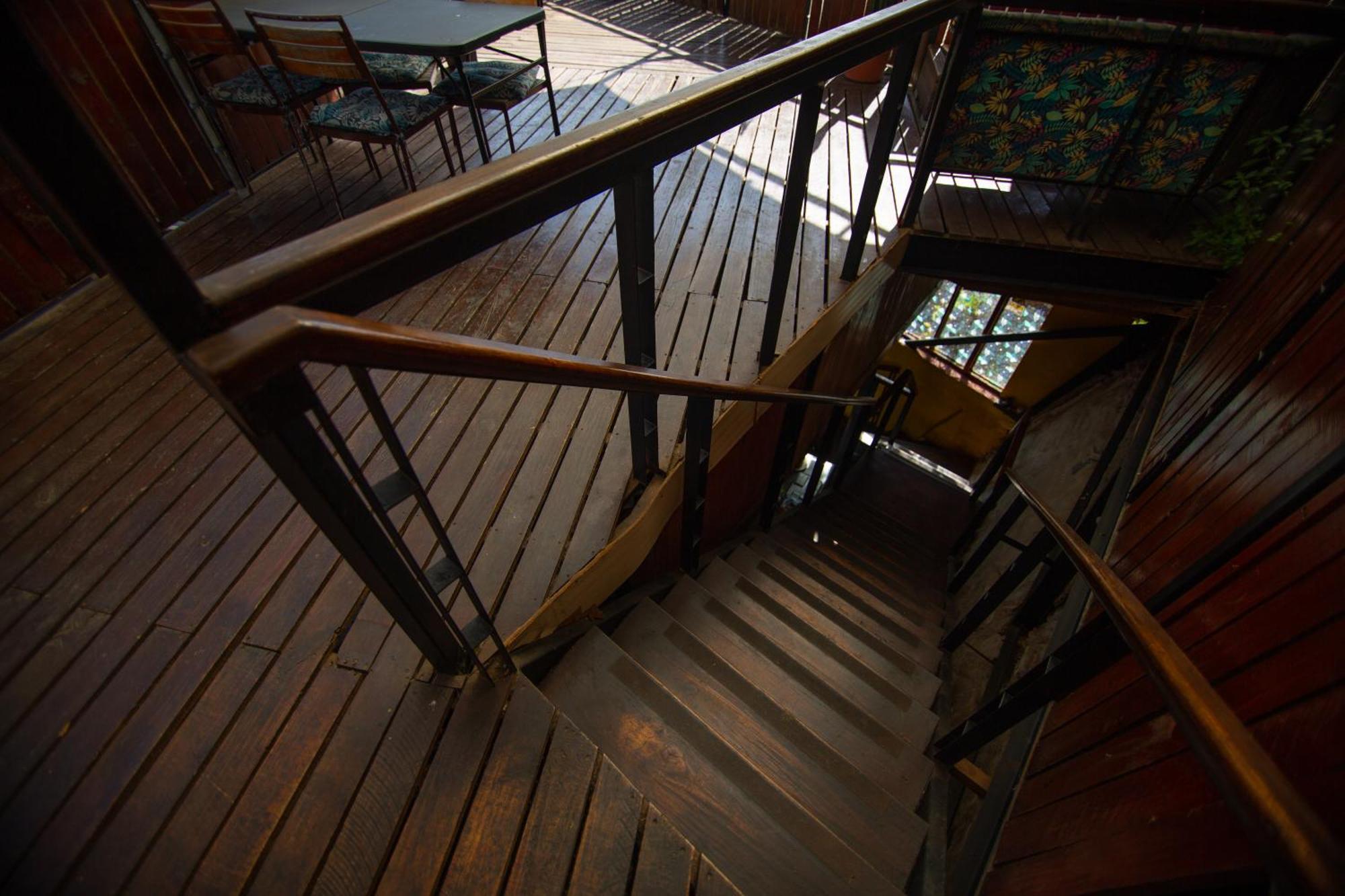 La Casa Del Puerto, Hostal Cultural, Cerro Alegre Вальпараисо Экстерьер фото