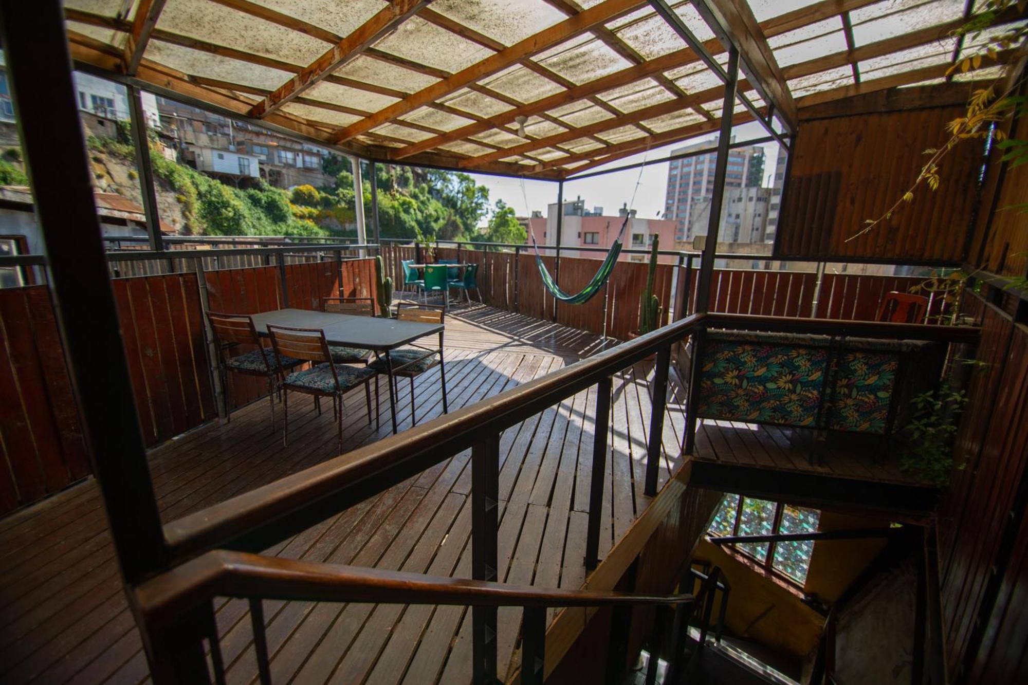 La Casa Del Puerto, Hostal Cultural, Cerro Alegre Вальпараисо Экстерьер фото